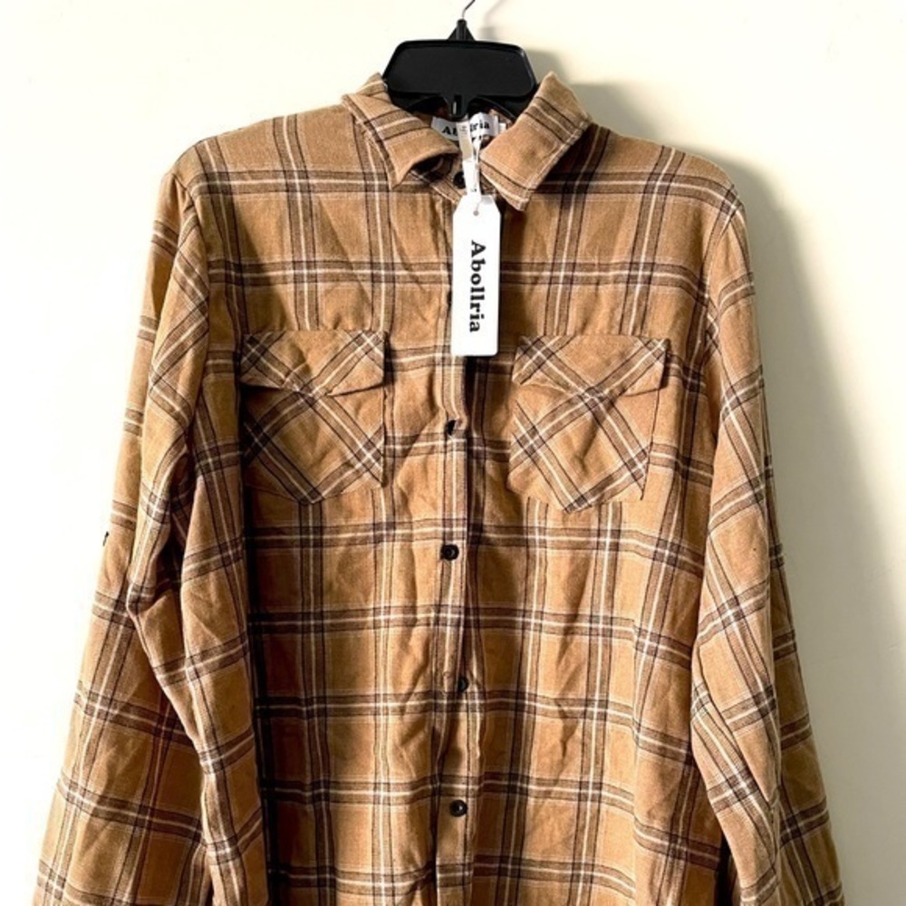 Abollria Women's Long Sleeve Flannel